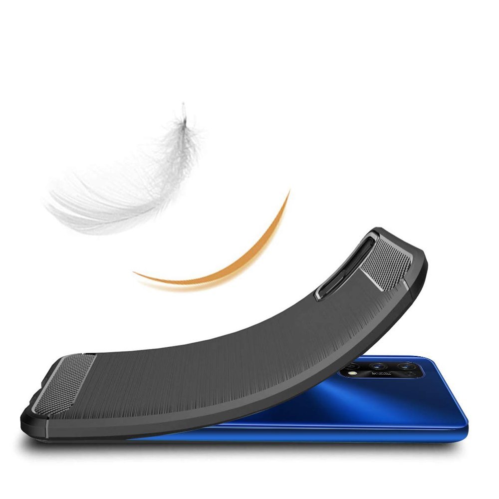 Pokrowiec Carbon Case czarny Realme 7 Pro / 3