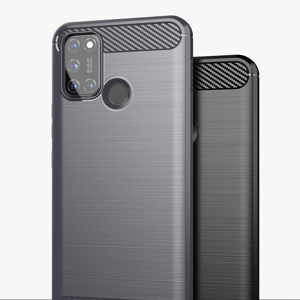 Pokrowiec Carbon Case czarny Realme 7i / 11