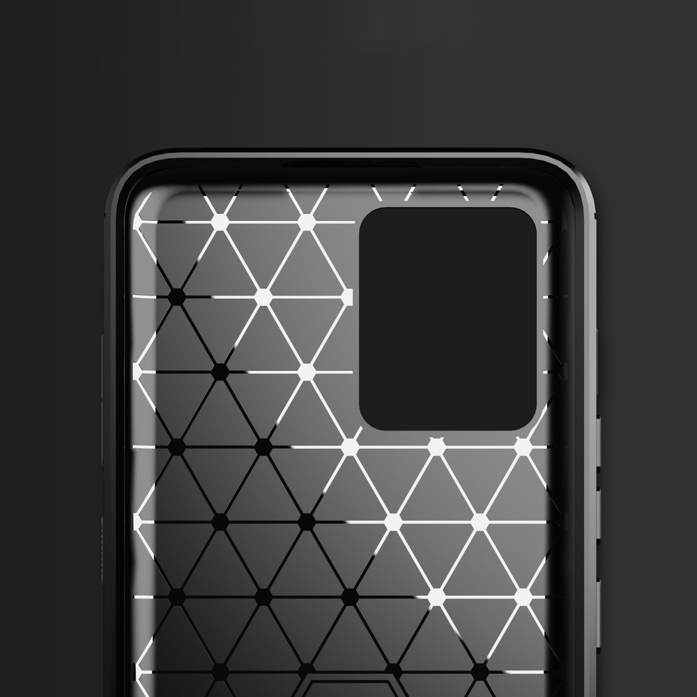 Pokrowiec Carbon Case czarny Realme 8 5G / 6 Pokrowiec Carbon Case czarny Realme 8 5G / 6