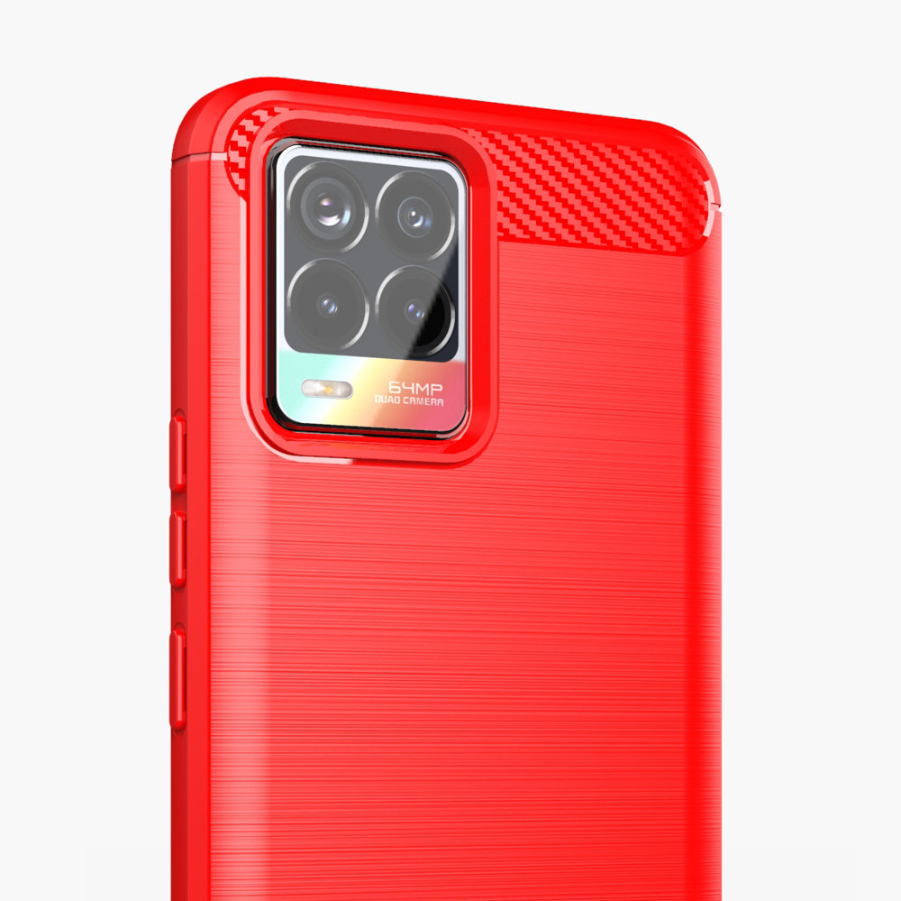 Pokrowiec Carbon Case czarny Realme 8 5G / 9 Pokrowiec Carbon Case czarny Realme 8 5G / 9