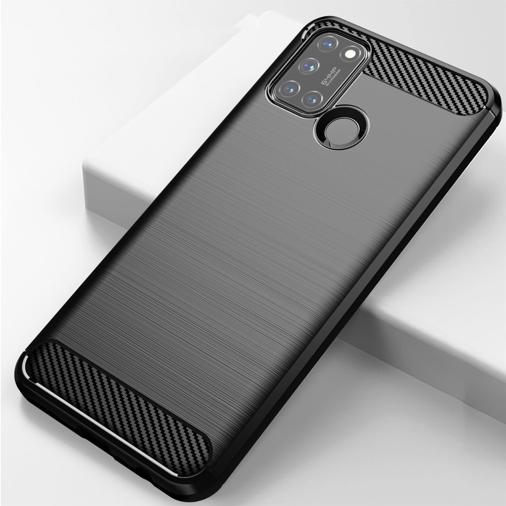 Pokrowiec Carbon Case czarny Realme C21 / 8