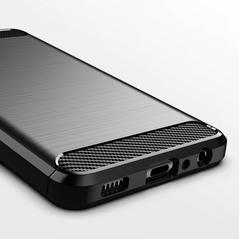 Pokrowiec Carbon Case czarny Samsung A22 4G / 10
