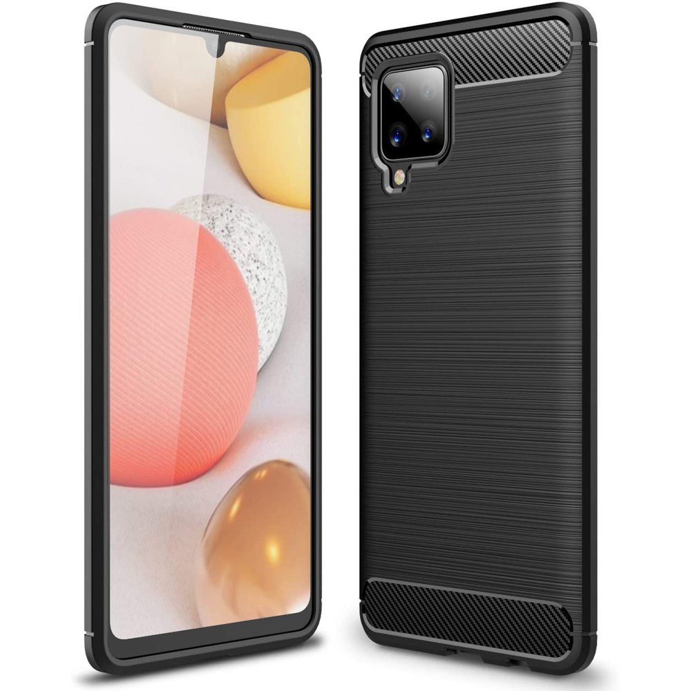Pokrowiec Carbon Case czarny Samsung Galaxy A42 5G Pokrowiec Carbon Case czarny Samsung Galaxy A42 5G