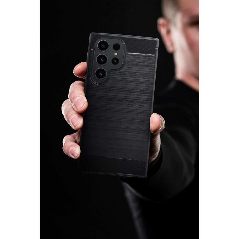 Pokrowiec Carbon Case czarny Samsung A52 5G / 8 Pokrowiec Carbon Case czarny Samsung A52 5G / 8