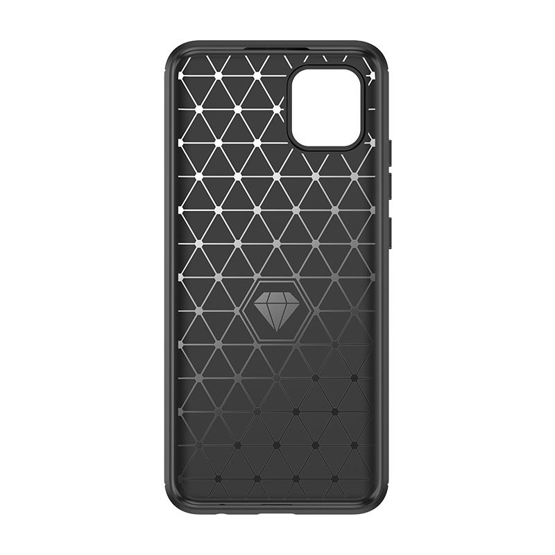 Pokrowiec Carbon Case czarny Samsung Galaxy A03s / 5