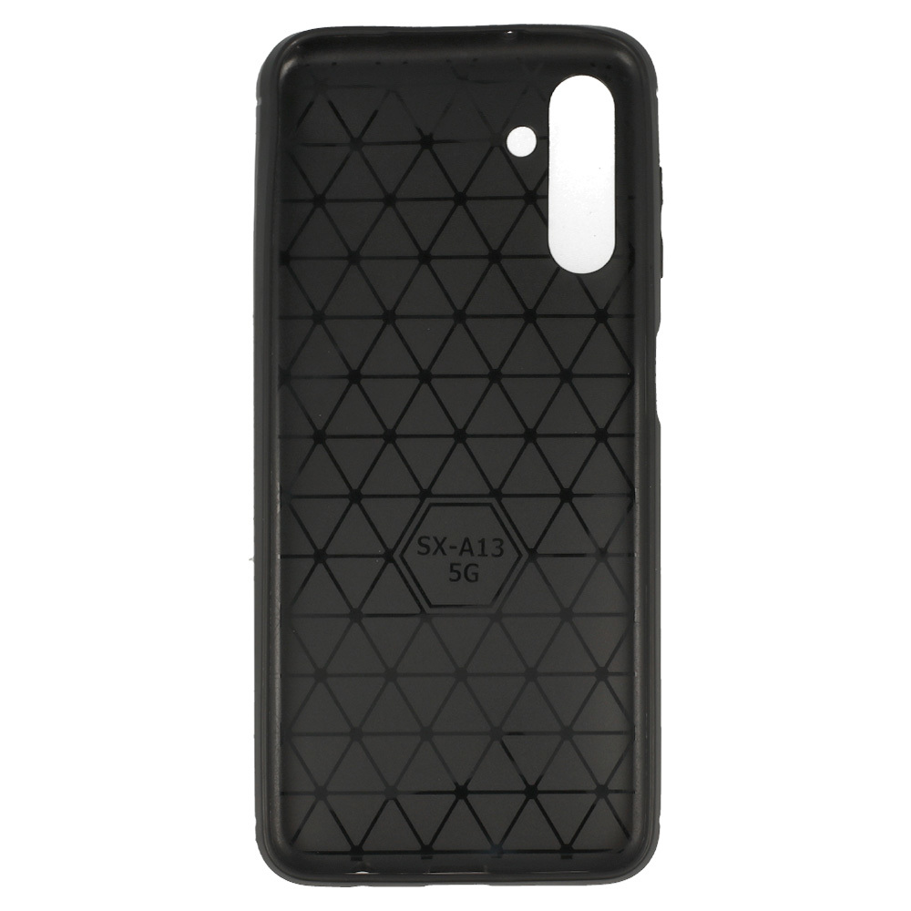 Pokrowiec Carbon Case czarny Samsung Galaxy A04S / 3