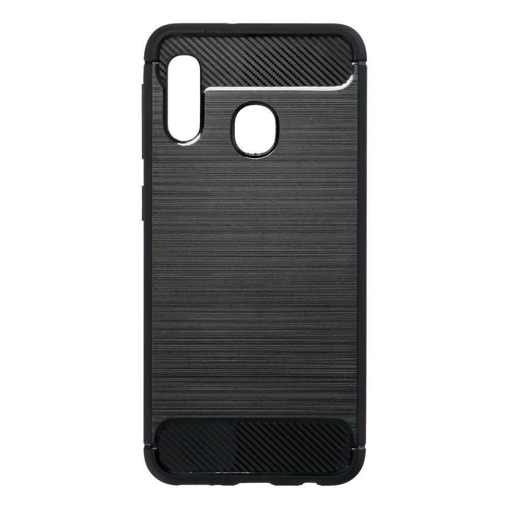 Pokrowiec Carbon Case czarny Samsung Galaxy A20e / 5 Pokrowiec Carbon Case czarny Samsung Galaxy A20e / 5
