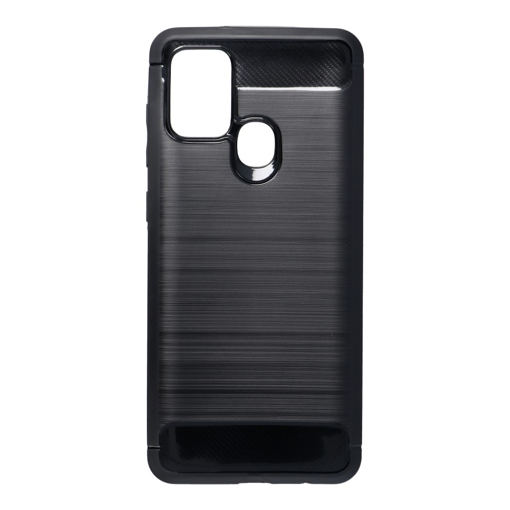 Pokrowiec Carbon Case czarny Samsung Galaxy A21s