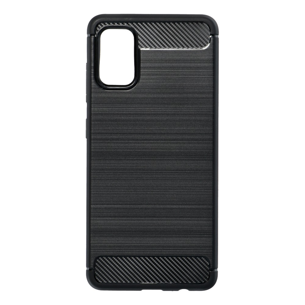 Pokrowiec Carbon Case czarny Samsung Galaxy A41