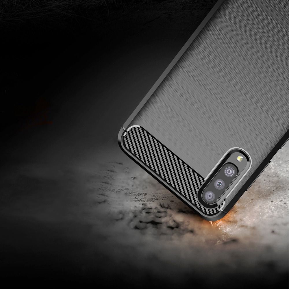 Pokrowiec Carbon Case czarny Samsung Galaxy A70 / 4 Pokrowiec Carbon Case czarny Samsung Galaxy A70 / 4