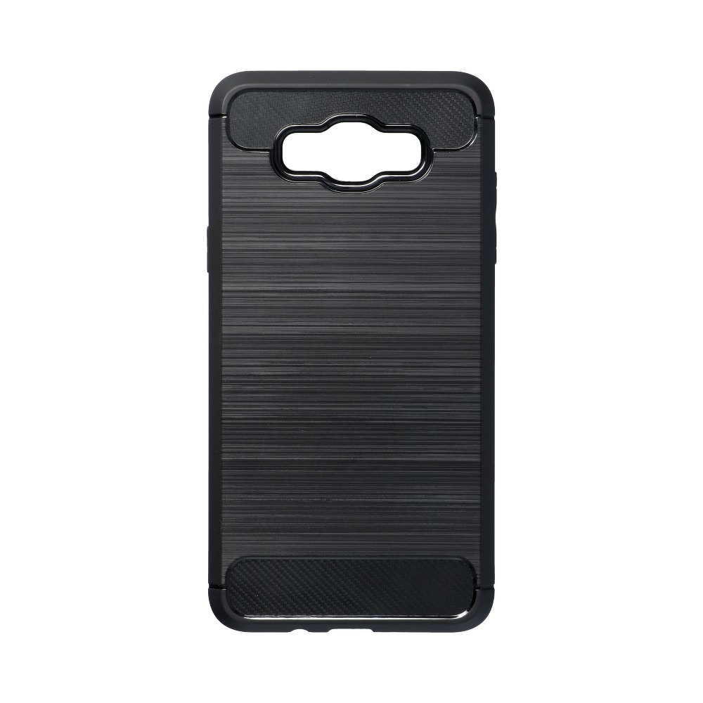 Pokrowiec Carbon Case czarny Samsung Galaxy J7 2016