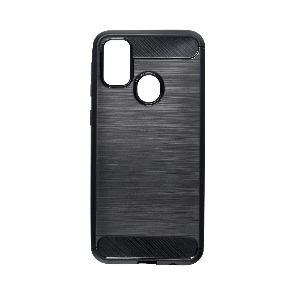 Pokrowiec Carbon Case czarny Samsung Galaxy M21