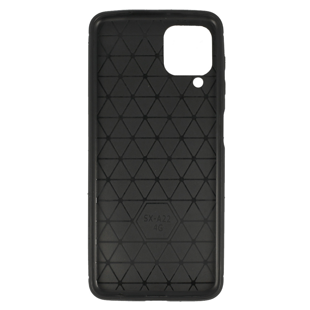 Pokrowiec Carbon Case czarny Samsung Galaxy M22 4G / 3