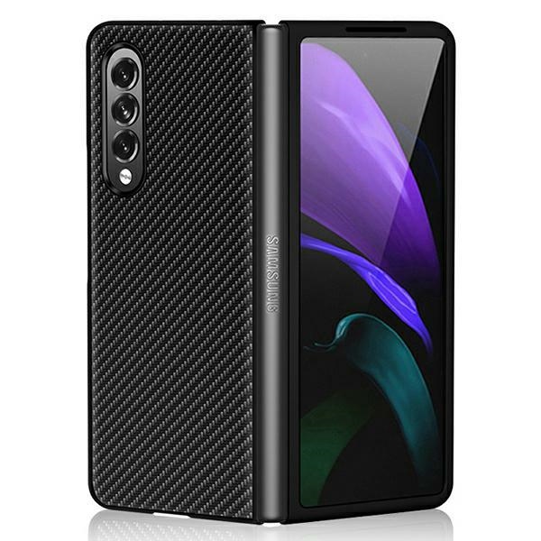 Pokrowiec Carbon Case czarny Samsung Galaxy Z Fold 4