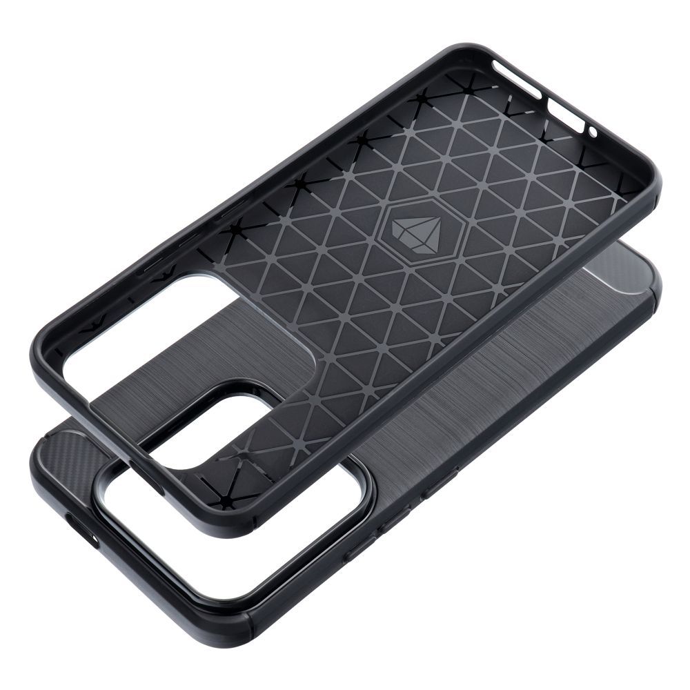 Pokrowiec Carbon Case czarny Xiaomi 14 Pro / 9 Pokrowiec Carbon Case czarny Xiaomi 14 Pro / 9