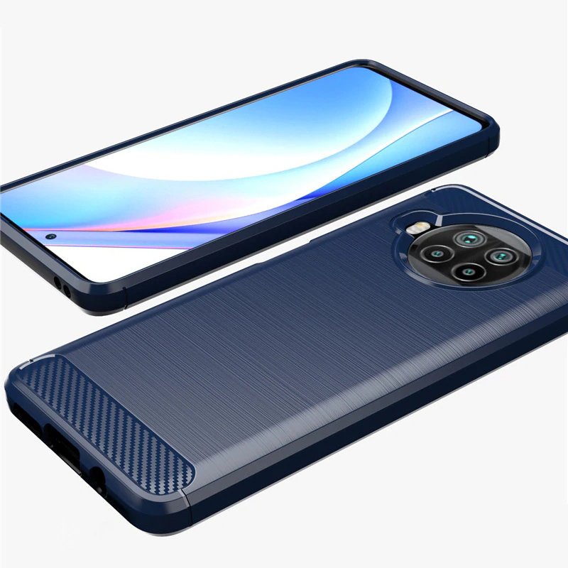 Pokrowiec Carbon Case czarny Xiaomi Mi 10T Lite / 4
