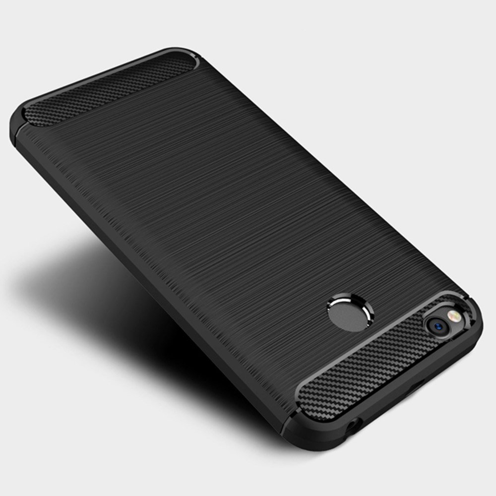Pokrowiec Carbon Case czarny Xiaomi Redmi 6A / 10