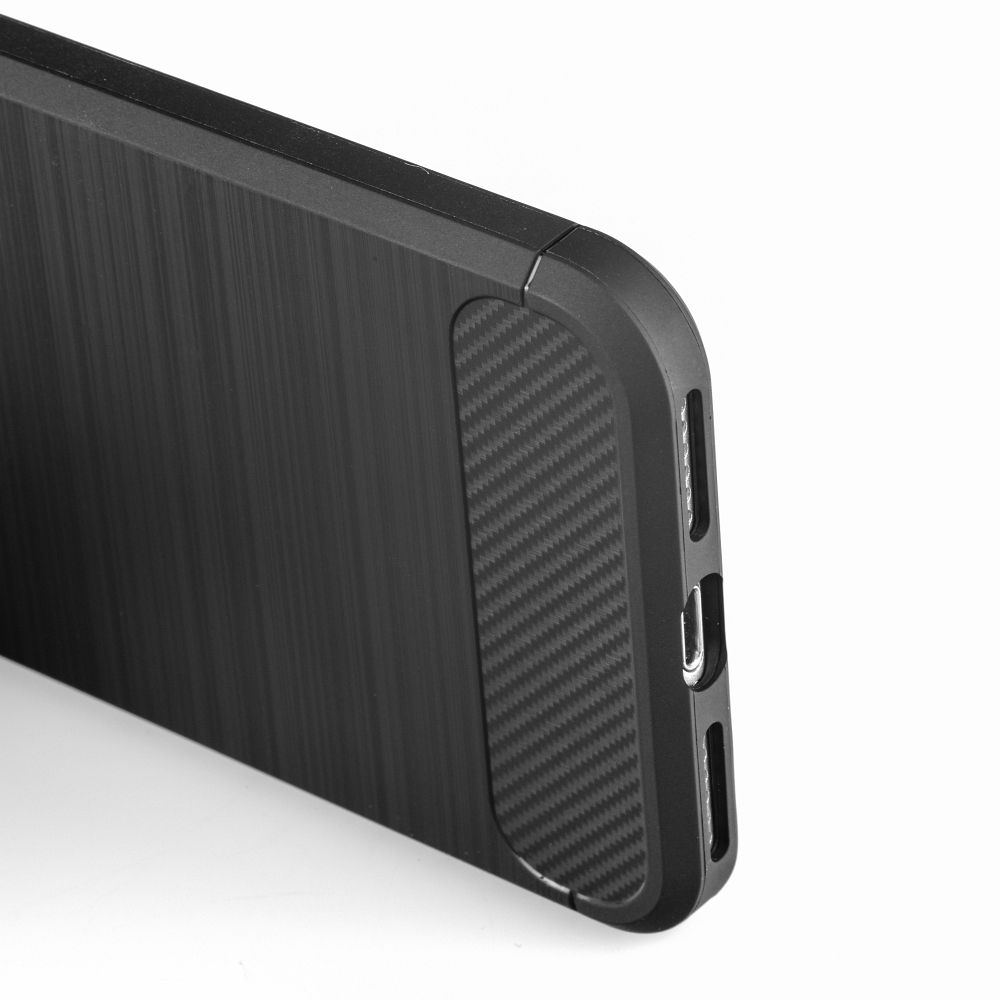 Pokrowiec Carbon Case czarny Xiaomi Redmi 9 / 5