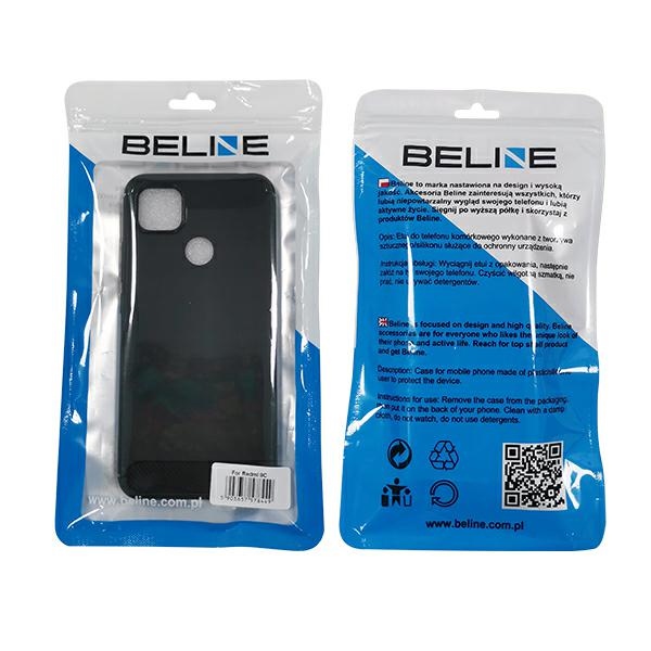 Pokrowiec Carbon Case czarny Xiaomi Redmi 9C / 2