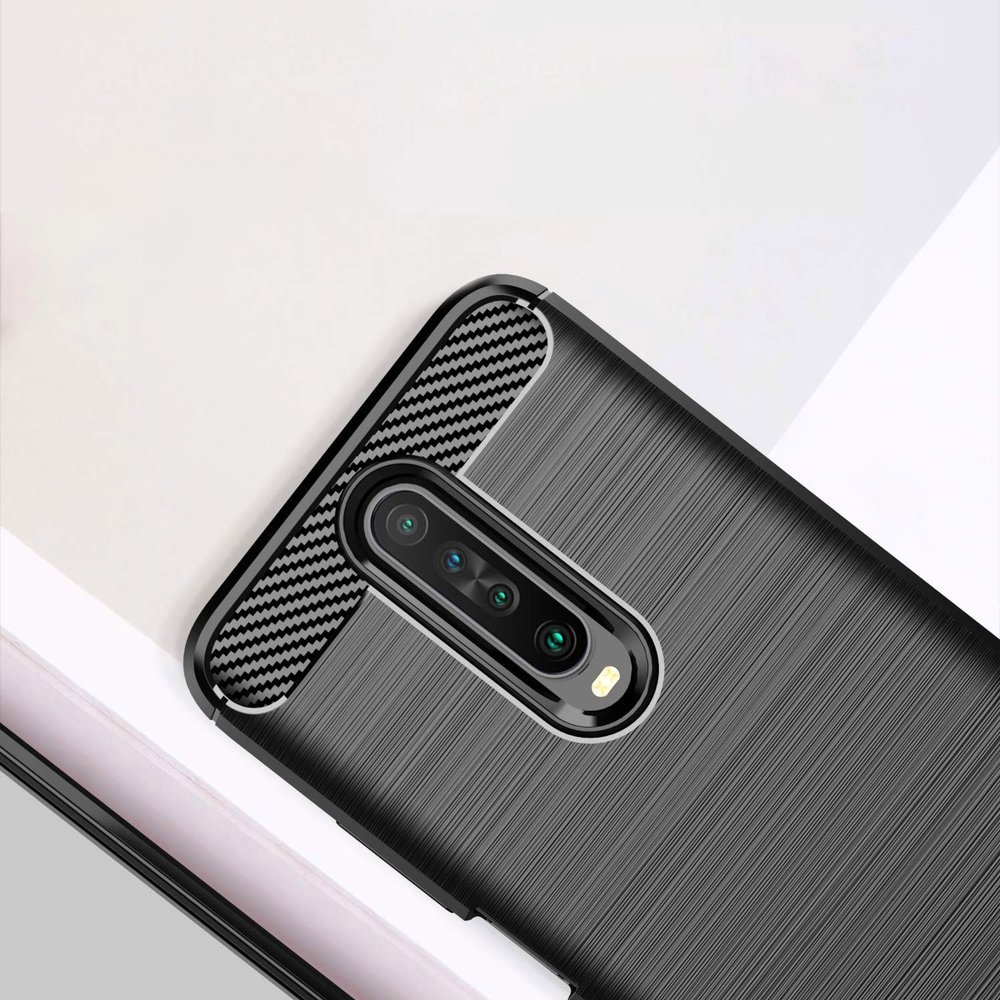 Pokrowiec Carbon Case czarny Xiaomi Redmi K30 / 4