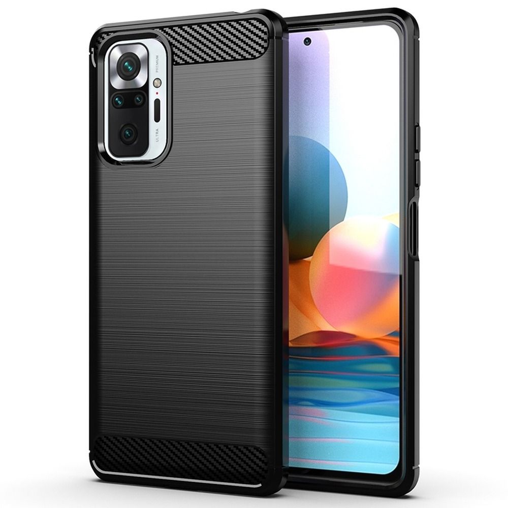 Pokrowiec Carbon Case czarny Xiaomi Redmi Note 11S 5G