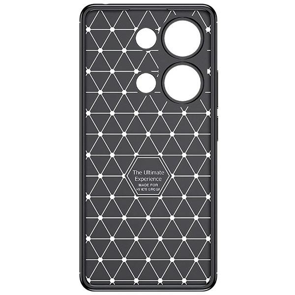 Pokrowiec Carbon Case czarny Xiaomi Redmi Note 13 Pro 4G / 2