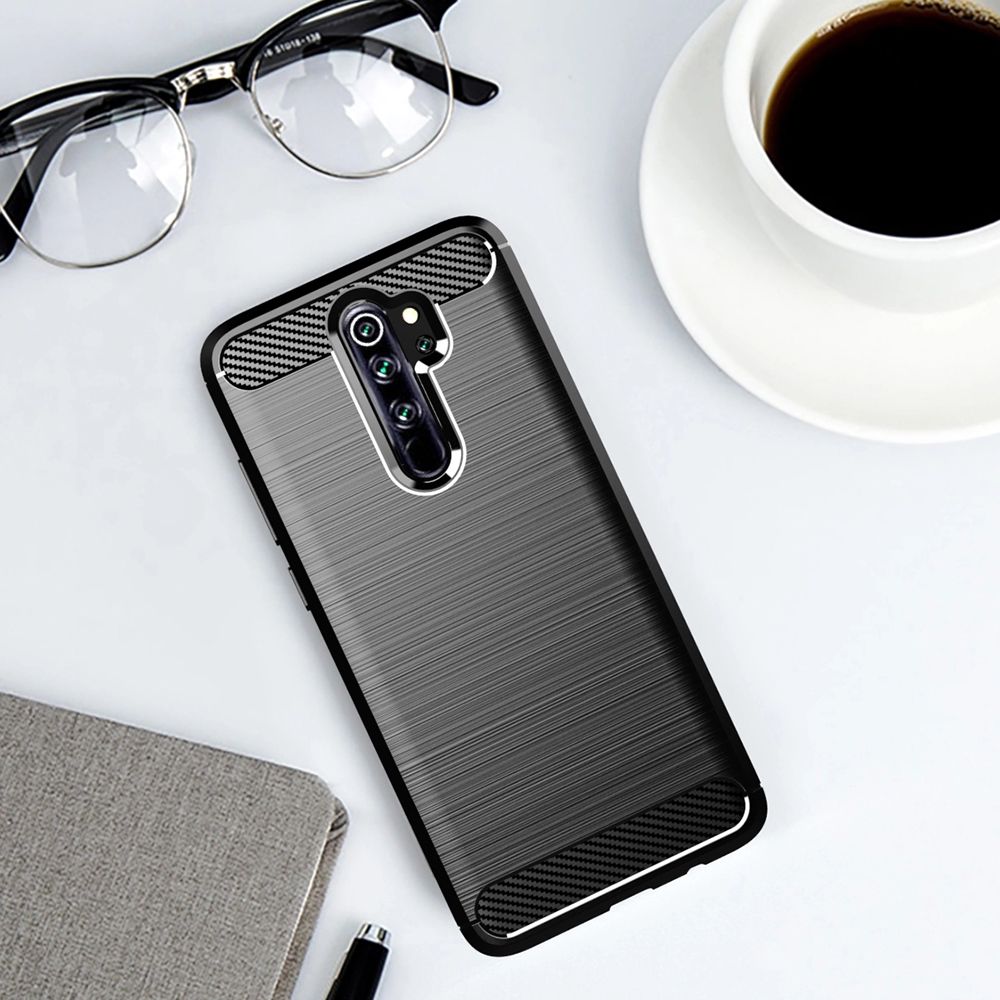 Pokrowiec Carbon Case czarny Xiaomi Redmi Note 8 Pro / 6 Pokrowiec Carbon Case czarny Xiaomi Redmi Note 8 Pro / 6