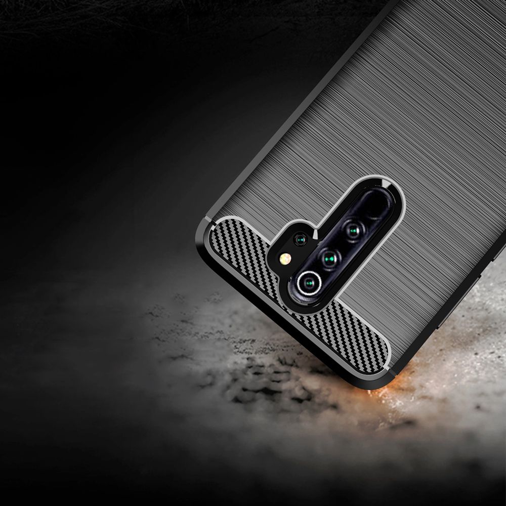 Pokrowiec Carbon Case czarny Xiaomi Redmi Note 8 Pro / 7 Pokrowiec Carbon Case czarny Xiaomi Redmi Note 8 Pro / 7