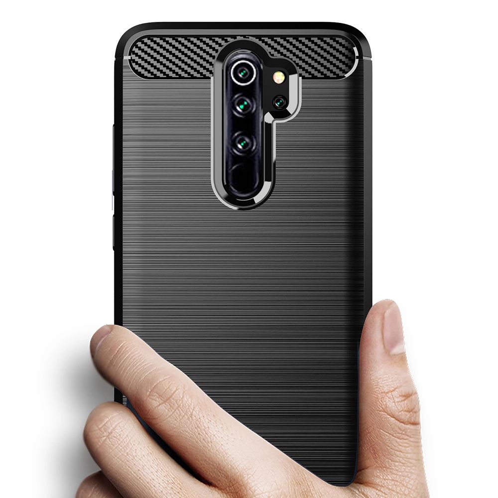 Pokrowiec Carbon Case czarny Xiaomi Redmi Note 8 Pro / 8 Pokrowiec Carbon Case czarny Xiaomi Redmi Note 8 Pro / 8