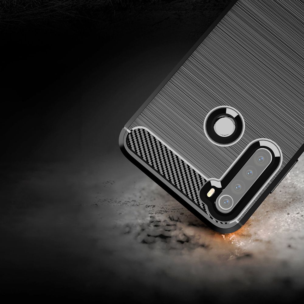 Pokrowiec Carbon Case czarny Xiaomi Redmi Note 8T / 8 Pokrowiec Carbon Case czarny Xiaomi Redmi Note 8T / 8