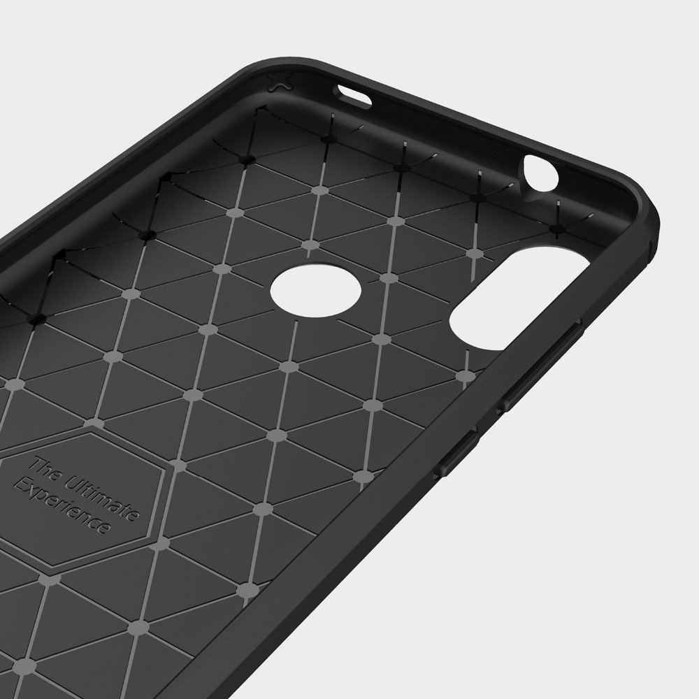 Pokrowiec Carbon Case czerwony Xiaomi Mi 6X / 9