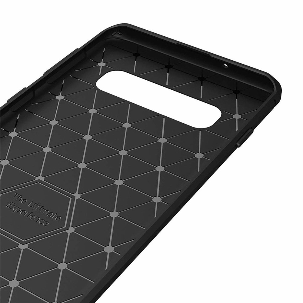 Pokrowiec Carbon Case niebieski Samsung Galaxy S10 / 5