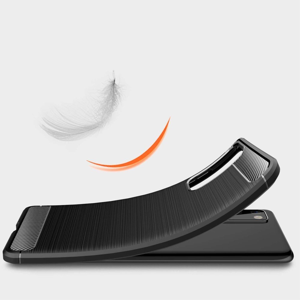 Pokrowiec Carbon Case niebieski Samsung Galaxy S20 FE 5G / 4 Pokrowiec Carbon Case niebieski Samsung Galaxy S20 FE 5G / 4