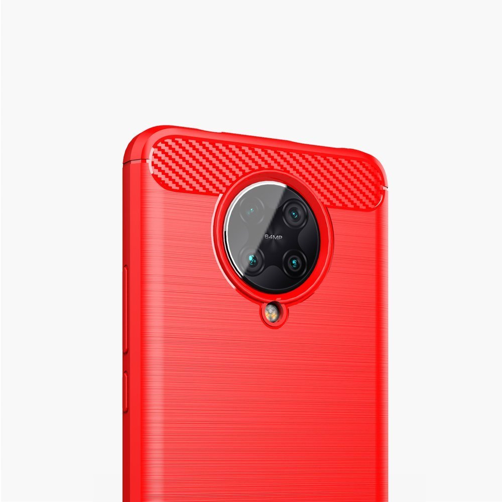 Pokrowiec Carbon Case niebieski Xiaomi POCO F2 Pro / 9