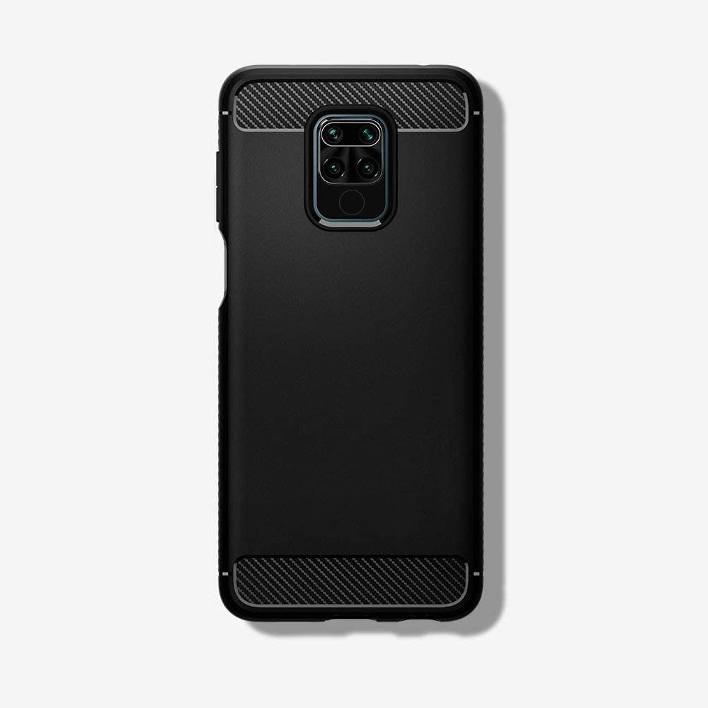 Pokrowiec Carbon Case niebieski Xiaomi Redmi 10X 4G / 7