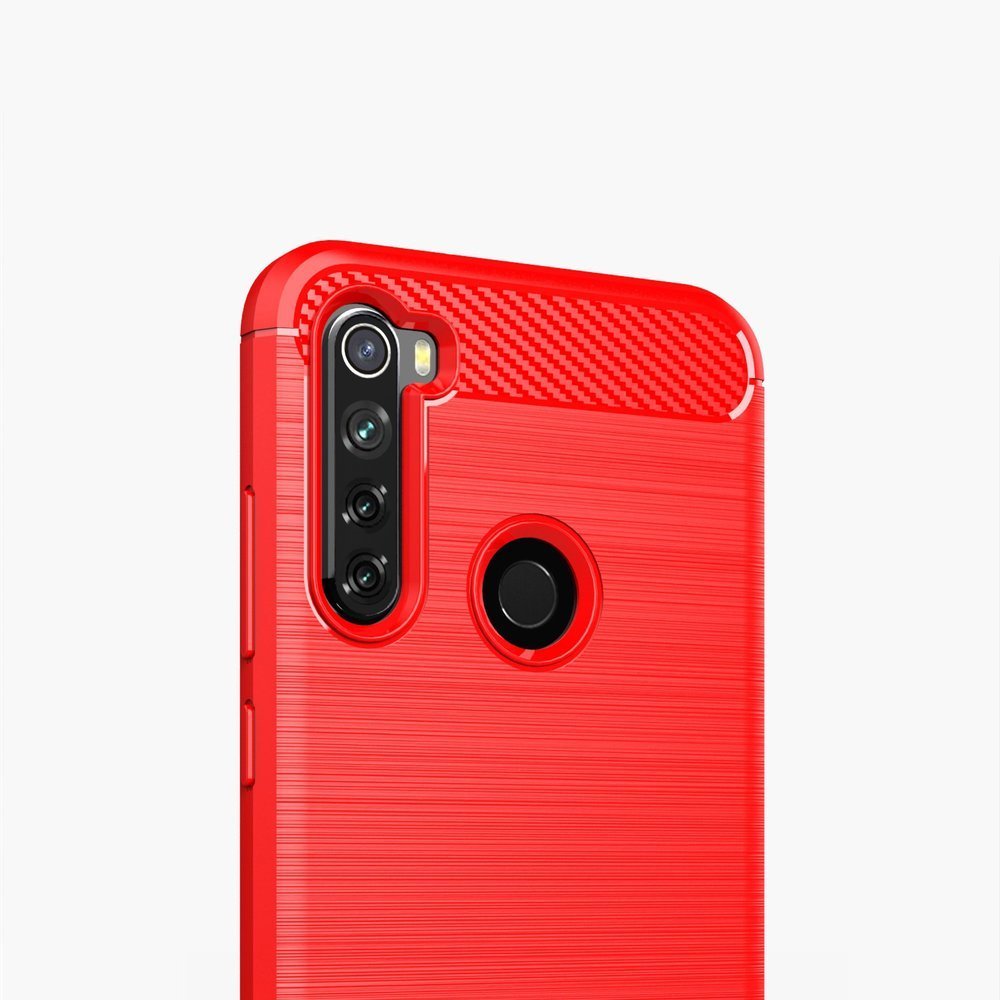 Pokrowiec Carbon Case niebieski Xiaomi Redmi Note 8T / 10