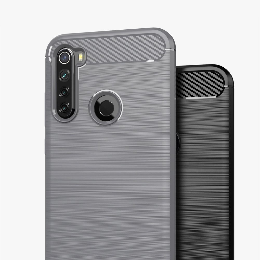 Pokrowiec Carbon Case niebieski Xiaomi Redmi Note 8T / 8