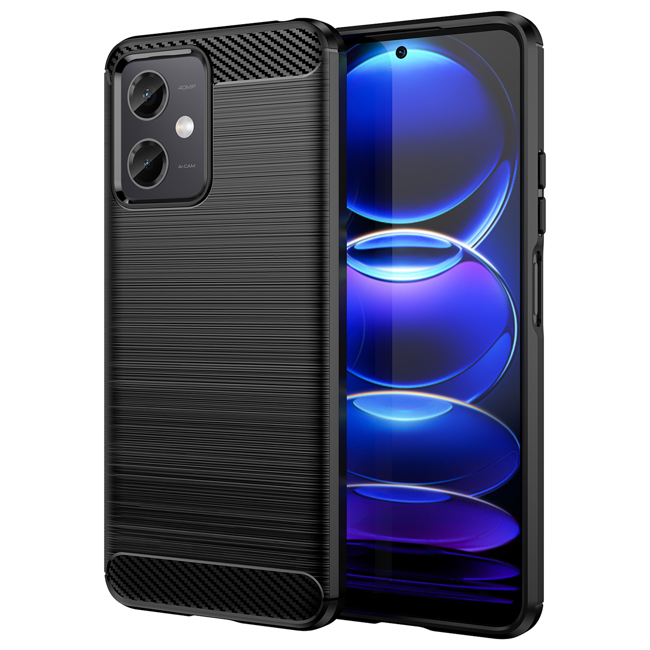 Pokrowiec Carbon Case Xiaomi Poco X5 5G