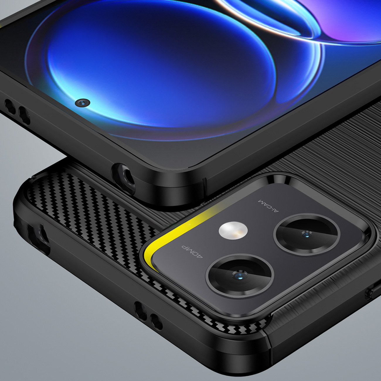 Pokrowiec Carbon Case Xiaomi Poco X5 5G / 6