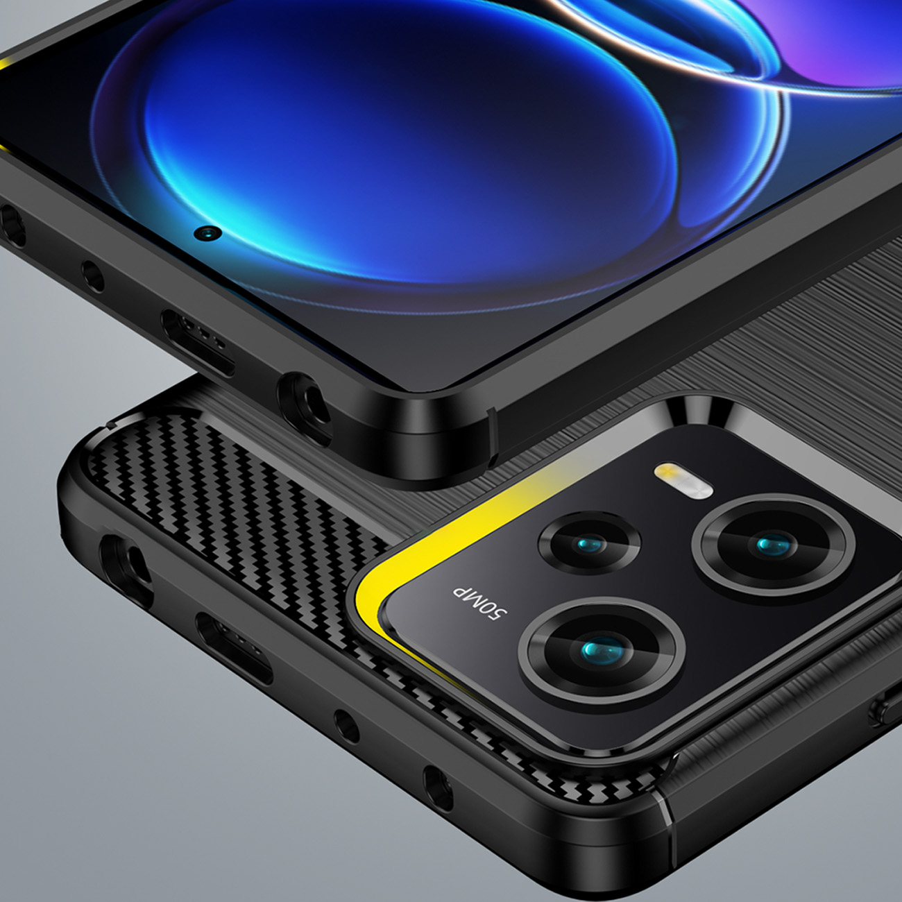 Pokrowiec Carbon Case Xiaomi Poco X5 Pro 5G / 6