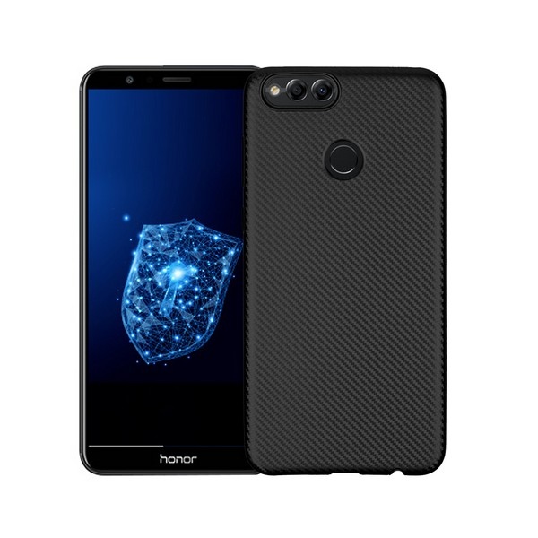 Pokrowiec Carbon Fiber czarny Huawei Honor 7X Pokrowiec Carbon Fiber czarny Huawei Honor 7X