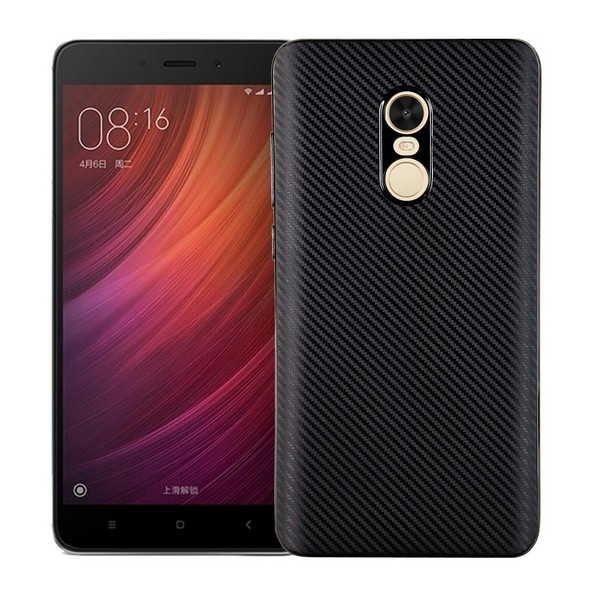 Pokrowiec Carbon Fiber czarny Xiaomi Redmi Note 5