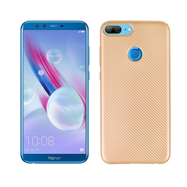 Pokrowiec Carbon Fiber złoty Huawei Honor 9 Lite Pokrowiec Carbon Fiber złoty Huawei Honor 9 Lite