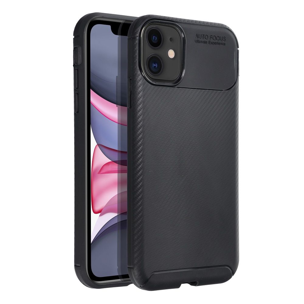 Pokrowiec Carbon Premium czarny Apple iPhone 11 Pokrowiec Carbon Premium czarny Apple iPhone 11