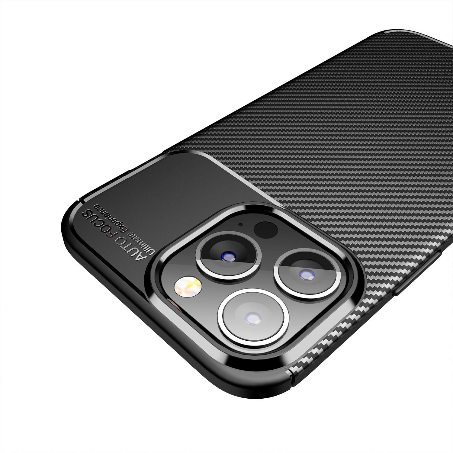 Pokrowiec Carbon Premium czarny Apple iPhone 11 Pro Max / 10