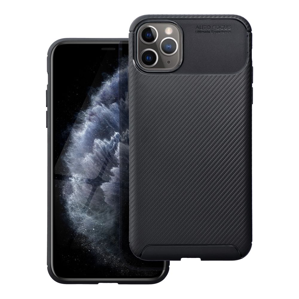 Pokrowiec Carbon Premium czarny Apple iPhone 11 Pro Max / 2