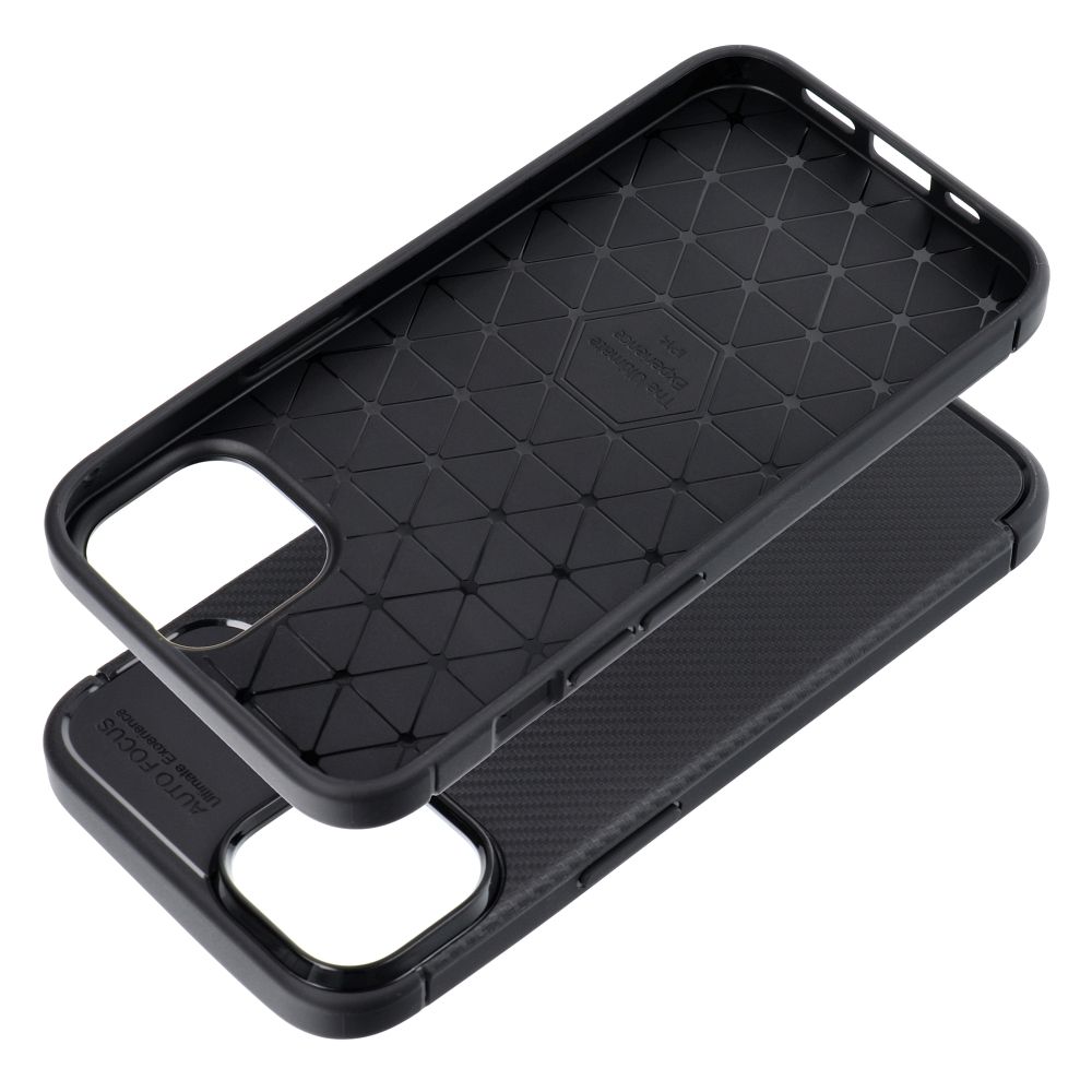 Pokrowiec Carbon Premium czarny Apple iPhone 14 / 3