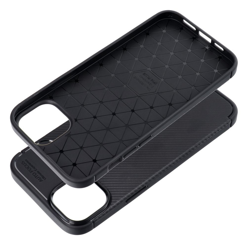 Pokrowiec Carbon Premium czarny Apple iPhone 14 Plus / 3