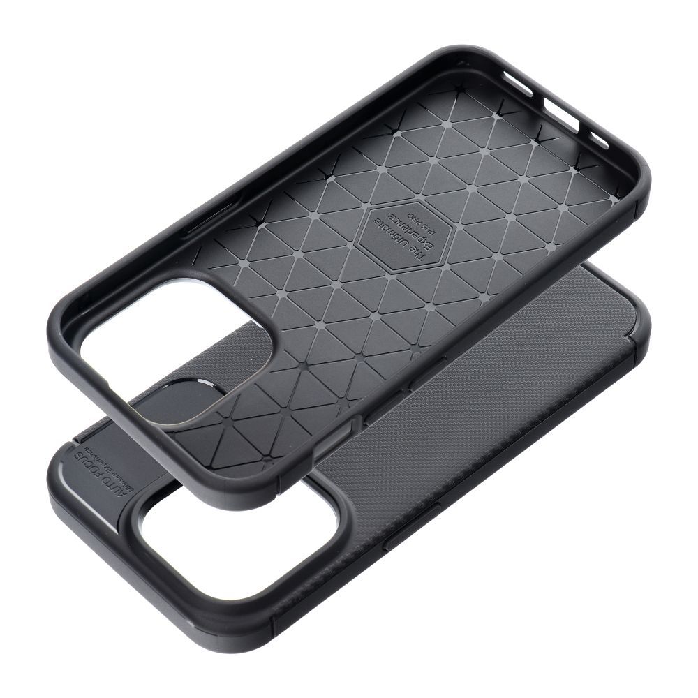 Pokrowiec Carbon Premium czarny Apple iPhone 15 Pro / 3 Pokrowiec Carbon Premium czarny Apple iPhone 15 Pro / 3