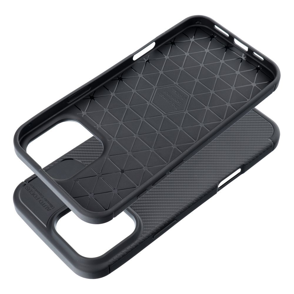 Pokrowiec Carbon Premium czarny Apple iPhone 16 Pro Max / 8 Pokrowiec Carbon Premium czarny Apple iPhone 16 Pro Max / 8
